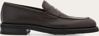 Ferragamo Uomo Mocassino Penny Marrone Taglia 42.5
