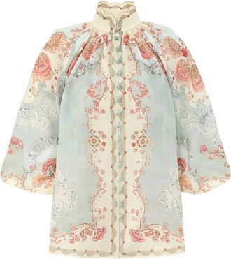 Zimmermann Daylight Ramie Blouse Clothing
