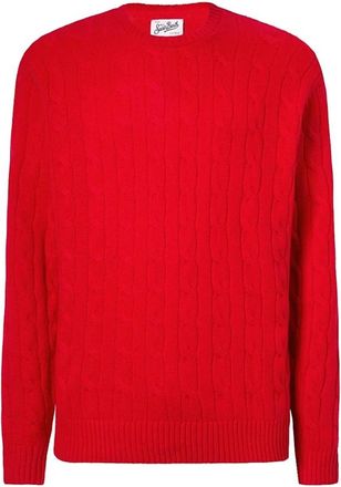 MC2 Saint Barth Maglia - Heren - Ronde hals truien - Rood - XL - Truien & Vesten
