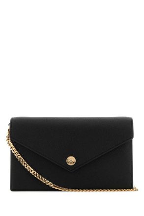 Tory Burch Black Logo Clutch