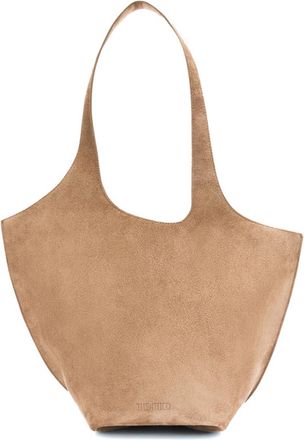 The Attico Beige La Scoop Medium Tote