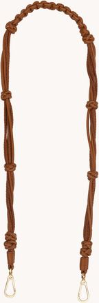 Hammitt Hammitt Knotted Long Strap Cocoa Gold