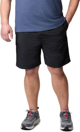 Columbia Mens Mountaindale Cargo Short, Black, M x 8L