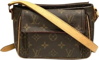 Louis Vuitton Pre-owned Cross Body Bags, female, Brown, Size: ONE SIZE Pre-owned Canvas louis-vuitton-bags