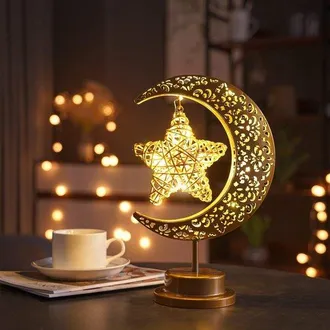 OEM Luz De Luna, M&aacute;gica Luz De Luna, Luz Gal&aacute;ctica, Luz De Luna Infantil, Luz Nocturna De Luna Y Estrellas, Funciona Con Pilas