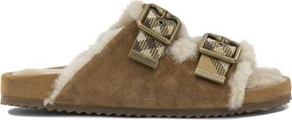 Burberry Urchin platte sandalen