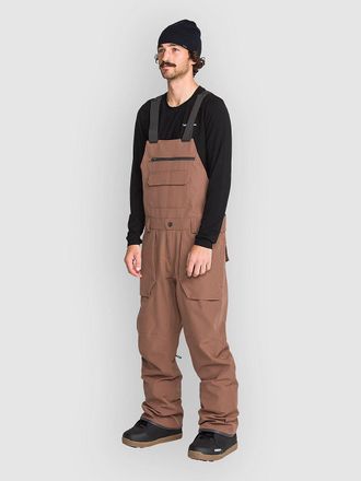 Volcom Roan Overall Bib Pants marr&oacute;n
