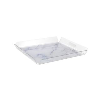 tomasucci Lux tray, clear