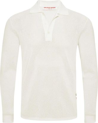 Orlebar Brown Polo Maranon - Bianco