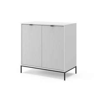 Vicco Aparador Eliza, Blanco, 80 X 81.2 Cm Con 2 Puertas
