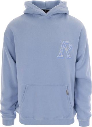 Represent Western Initial Hoodie - Heren - Hoodies - Blauw - 2XL - Katoen - Hoodies & sweatvesten