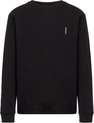 Dondup Sweatshirt - Heren - Sweatshirts - Zwart - XL - Katoen - Hoodies & sweatvesten