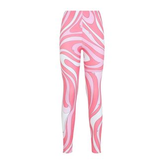 Pucci Leggings Marmo Print - - Trousers - Donna - Rosa - M
