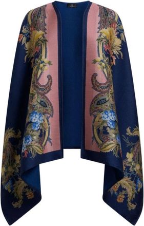 Etro Mujer, Chaquetas, Azul, Talla: ONE Size