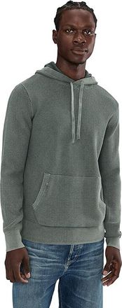 Faherty Sunwashed Sweater Hoodie Mens Clothing Mountain Olive : 2XL, Cotton