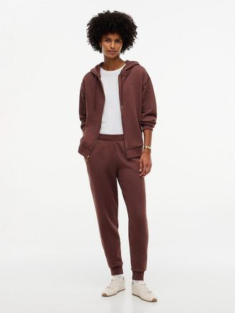 Tommy Hilfiger Womens Relaxed Solid Jogger - Pure Brown - XXL