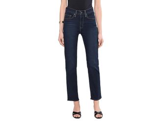 Levi's 724 High Rise Straight Womens Jeans Face Away : 30 32, Cotton/Denim/Elastane
