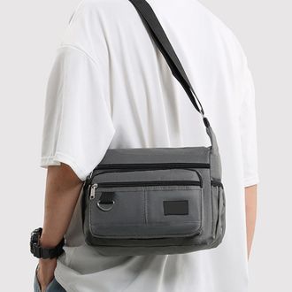 Generic Single Shoulder Bag- 8.27 Inches Chest Sling Bag|Messenger Ba gs Various Organizational Standards, Our Men Single Shoulder Ba g Simplifies Finding And