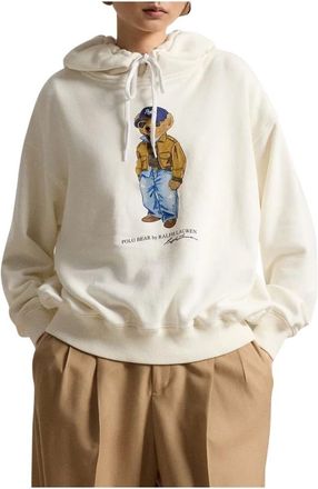 Polo Ralph Lauren Donna, Felpe, Bianco, XS, new