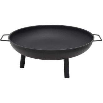 vidaXL Braciere 67,5x58x22,5 cm in Acciaio - Vidaxl