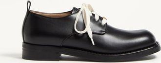 Valentino Garavani Derby Punx In Vitello Uomo NERO 40.5