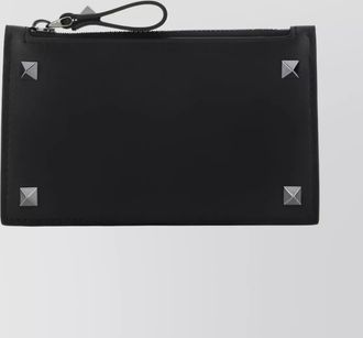 Valentino Garavani leather rockstud card holder