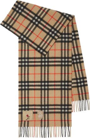 Burberry Sciarpa Badge Vintage Check - Toni neutri