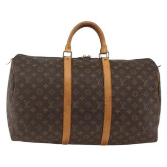 Louis Vuitton Pre-owned Weekend Bags, unisex, Brown, Size: ONE SIZE Pre-owned Keepall bag