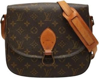 Louis Vuitton Pre-owned Cross Body Bags, female, Brown, Size: ONE SIZE Pre-owned Vintage Monogram Shoulder Bag