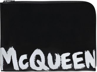 Alexander McQueen A4 Zip Pouch