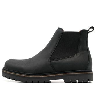 Birkenstock Stalon Natural Leather Nubuck Black 1017317
