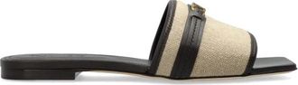 Tod's T Timeless sandalen met leren details - Dames - Sandalen - Beige - 36 EU - Leer - Schoenen
