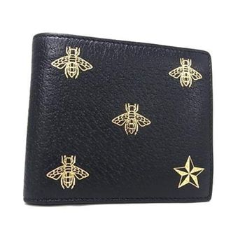 Gucci Black Leather Wallet (Bi-Fold) (Pre-Owned)