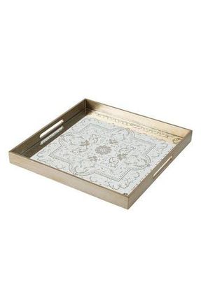 A & B Home Square Decorative Tray in Gold at Nordstrom Rack