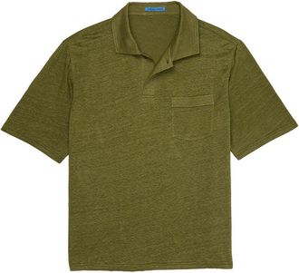 J.McLaughlin J. McLaughlin Green Riva Knit Shirt
