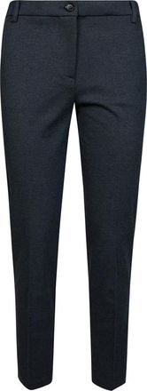Pinko Pinko, Broeken, Dames, Grijs, XS, Polyester, Bello Pantalone Punto Stoffa
