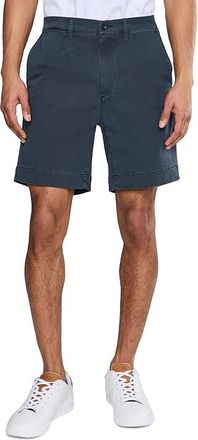 AG - Adriano Goldschmied Archie Short Straight Trouser Shorts Mens Shorts Sulfur Modern Navy : 30, Cotton/Elastane/Lyocell