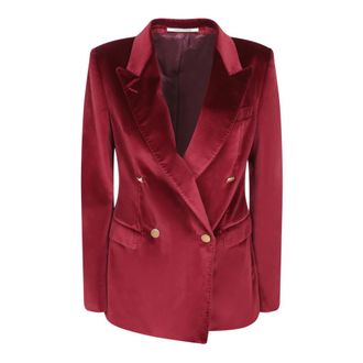 Tagliatore Blazers, female, Red, Size: XS Ros Jacket