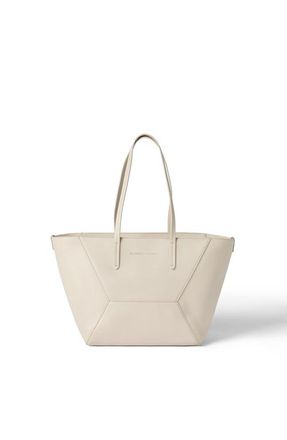 Brunello Cucinelli Calfskin small BC Duo bag in Ivory at Nordstrom