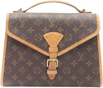 Louis Vuitton Pre-owned Handbags, female, Brown, Size: ONE SIZE Pre-owned Bel Air Monogram Coated Canvas Handbag