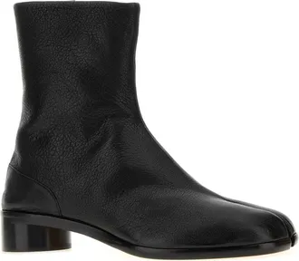 Maison Margiela Mens Ankle Boot Black Leather