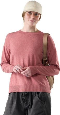 Smartwool Womens Edgewood Crew Sweater Pink XS