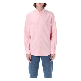Polo Ralph Lauren Heren, Overhemden, Roze, Maat: XL Katoen