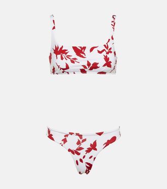 Emilia Wickstead Bikini Beatrix con stampa