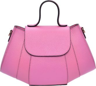 Luisa Vannini Rose Rundleer Tas