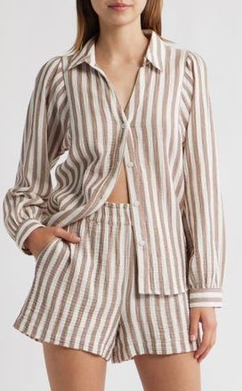 Rails Lo Stripe Shirt in Milos Stripe at Nordstrom Rack, Size X-Small