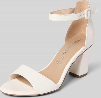 Tamaris Tamaris Sandalette aus echtem Leder in Weiss, Größe 39