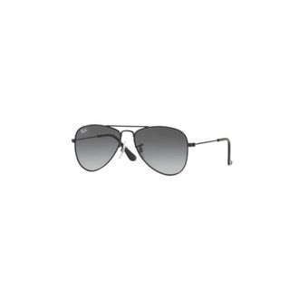 Ray-Ban Junior Aviator Rj 9506S 220/11 - unisex - Zonnebrillen - Zwart - 50 MM - Accessoires