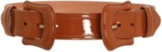 Zimmermann Havana Leren Riem - Dames - Riemen - Bruin - M - Leer - Accessoires
