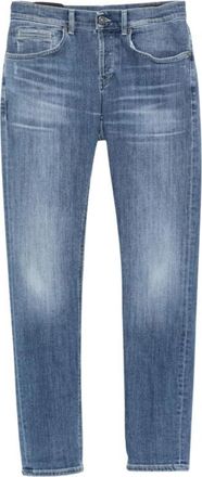 Dondup Straight Jeans - Heren - Slim Fit Jeans - Blauw - W32 - Jeans
